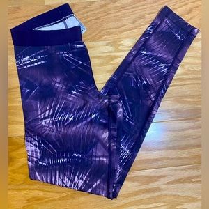 Nike Pro Women’s Dri-Fit Fleece-Line Legging | Full Length | M | Purple Galaxy